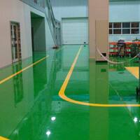 环氧地坪漆底、中、面三道涂层的材料配比及施工方法 